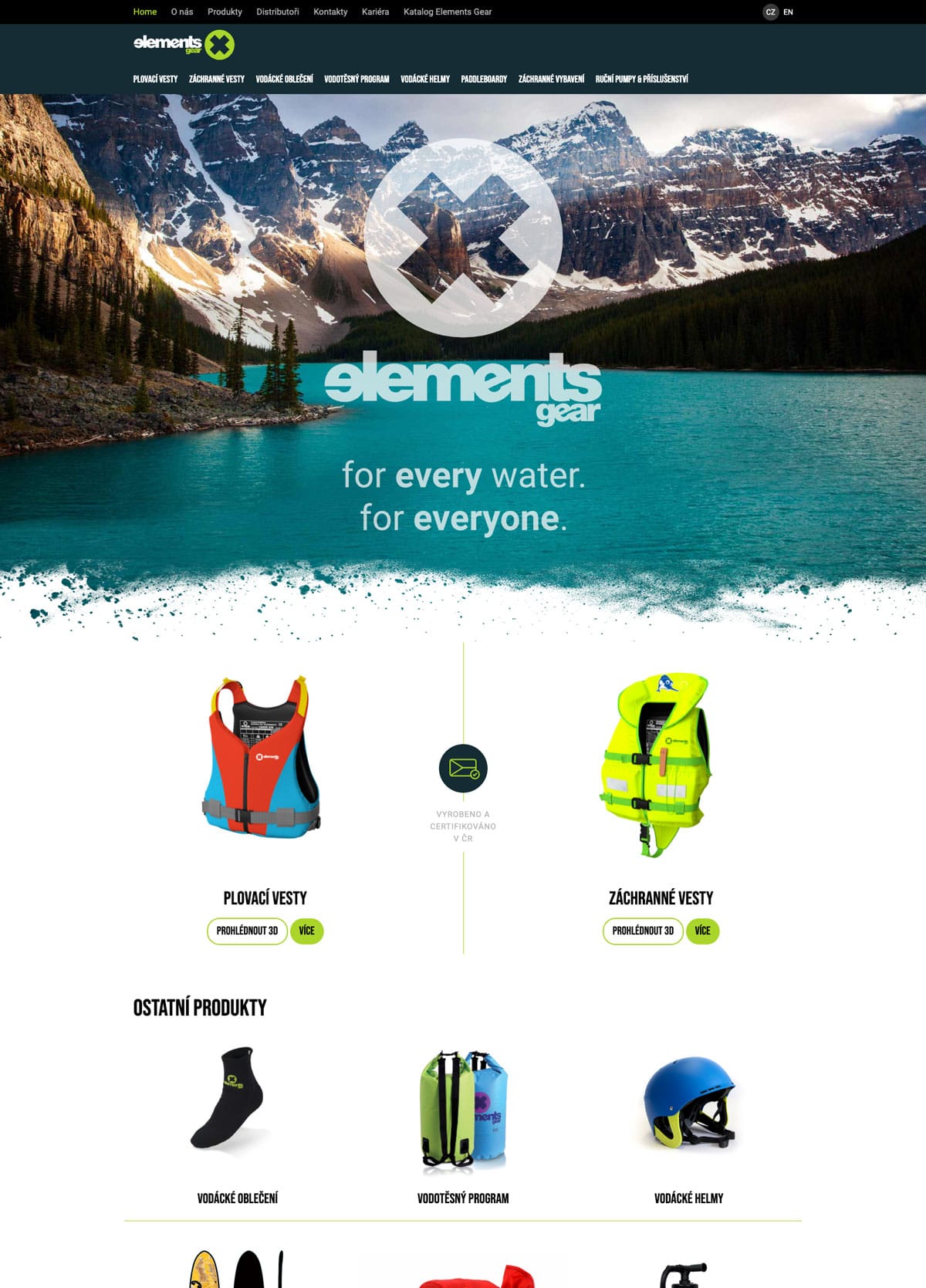 Elements gear